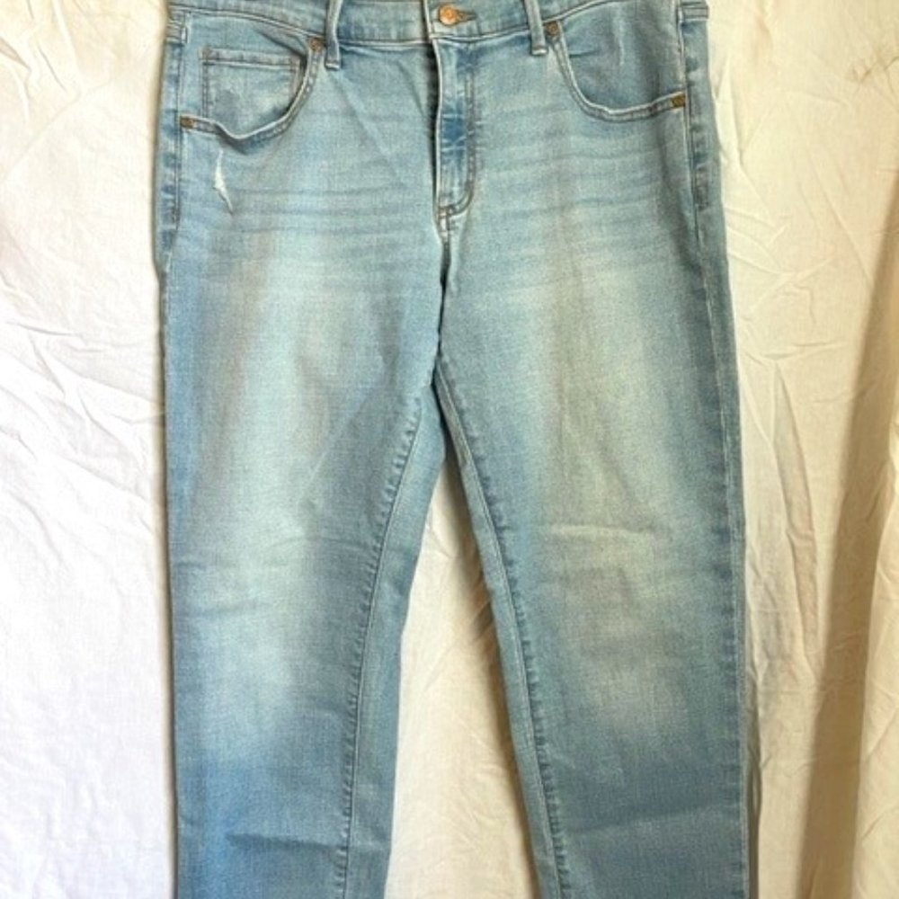 Ladies Sonoma Light wash Girlfriend jeans, size 10